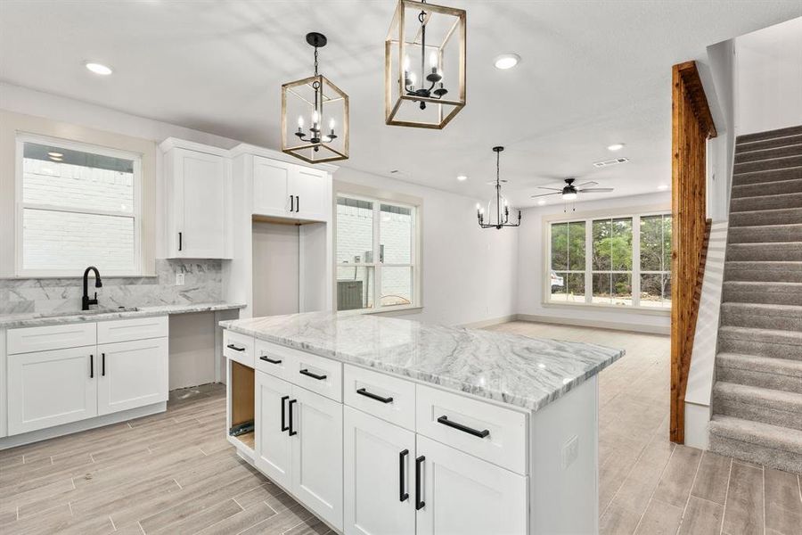 Furnished interior view inside a new home in Canyon Creek, Granbury (Image 13).