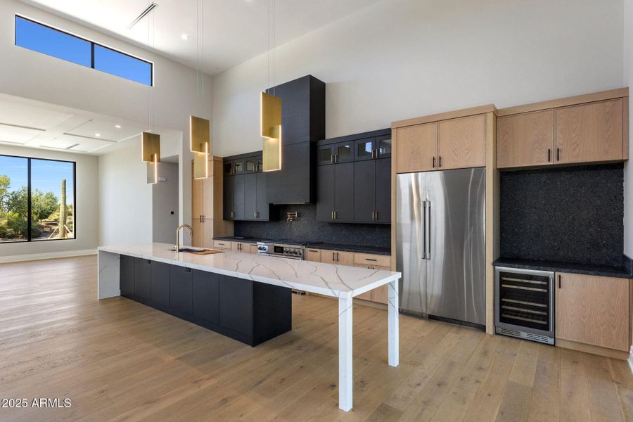 105th Reshoot Kitchen:View From Patio