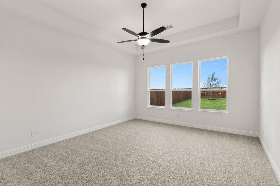 Spacious, unfurnished interior of a new home in Cambridge Crossing, Celina (Image 21). Spacious, unfurnished interior of a new home in Cambridge Crossing, Celina (Image 21).