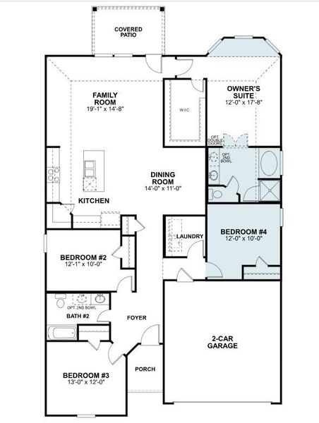 2D floor plan layout of this home in Lago Mar, Santa Fe, TX (Image 5). 2D floor plan layout of this home in Lago Mar, Santa Fe, TX (Image 5).