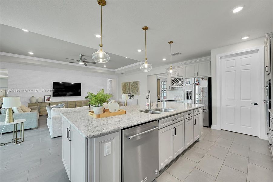 Furnished interior view inside a new home in Oak Tree, Oakland Park (Image 5).