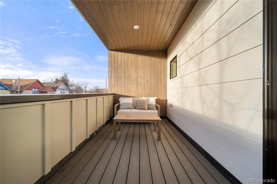 Exterior details and patio area of a home in , Denver (Image 25). Exterior details and patio area of a home in , Denver (Image 25).