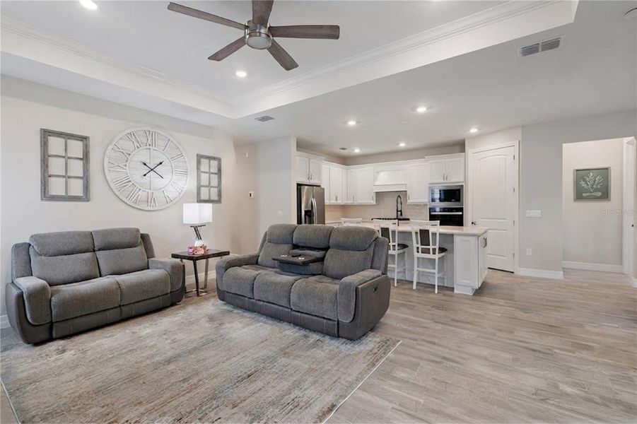 Furnished interior view inside a new home in , Minneola (Image 6). Furnished interior view inside a new home in , Minneola (Image 6).