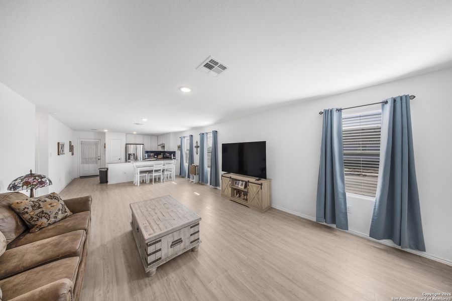 Furnished interior view inside a new home in , San Antonio (Image 17). Furnished interior view inside a new home in , San Antonio (Image 17).