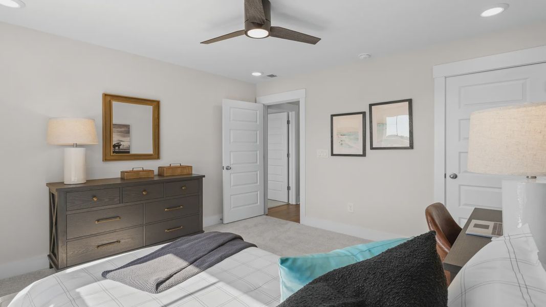 Furnished interior view inside a new home in Townes at Carolina Forest, Myrtle Beach (Image 25).