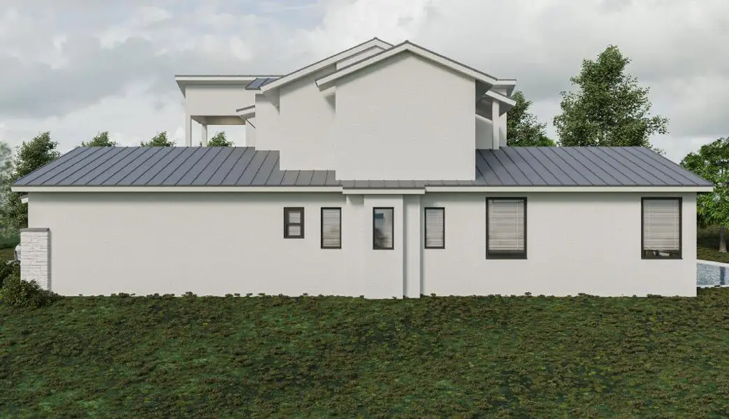 Exterior details and patio area of a home in , Jonestown (Image 3).
