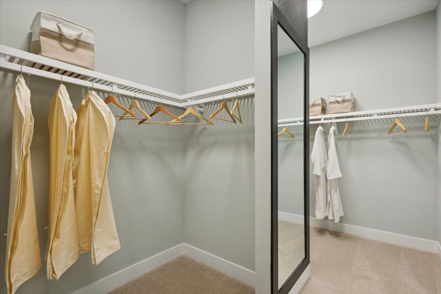 Walk-In Closet - Cedar Key II at Triple Creek:Walk-In Closet - Cedar Key II at Triple Creek