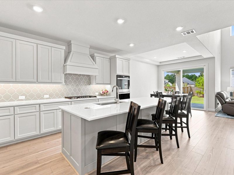 Furnished interior view inside a new home in , Magnolia (Image 10).