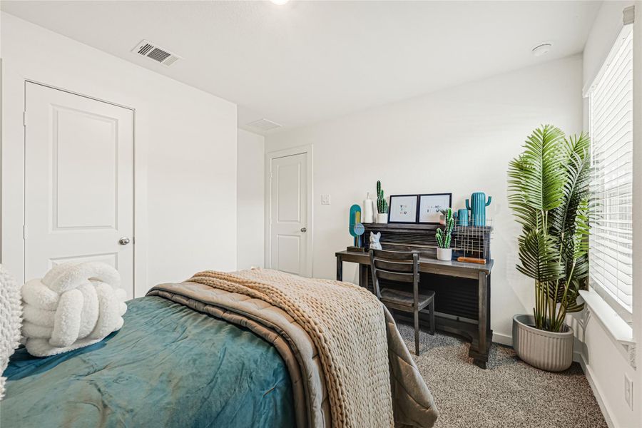 Furnished interior view inside a new home in Tamarron, Fulshear (Image 10).