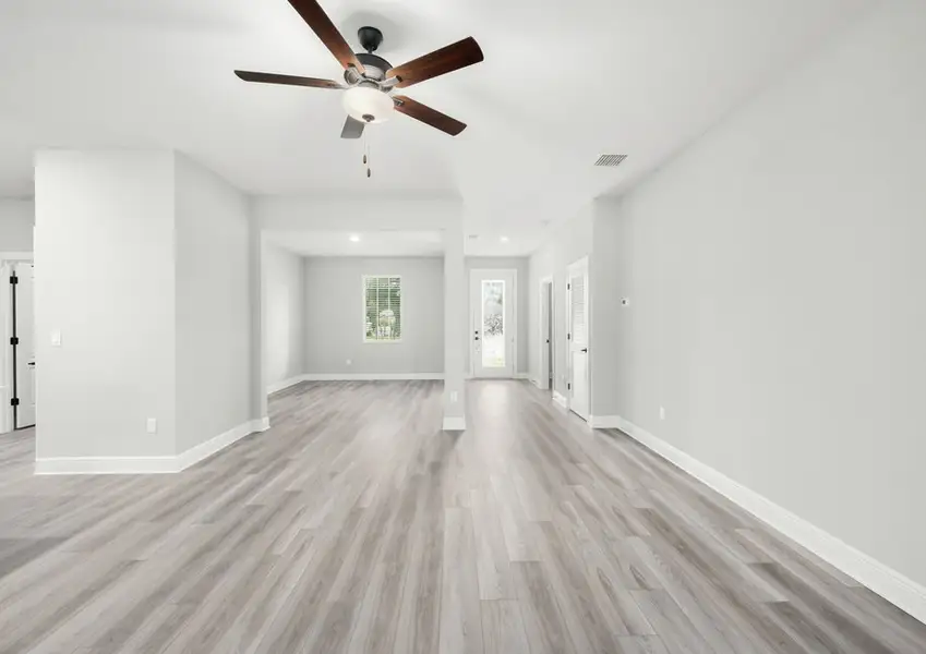 The Greenfield has the perfect main living spaces to host friends and family
