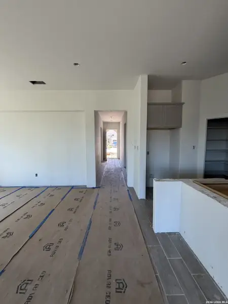 In-progress construction of a new home in , Schertz, TX (Image 3).