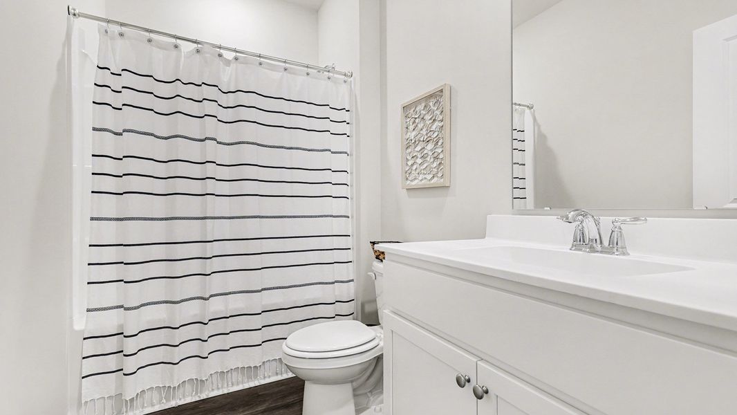 Furnished interior view inside a new home in Eden Springs, Longs (Image 14).