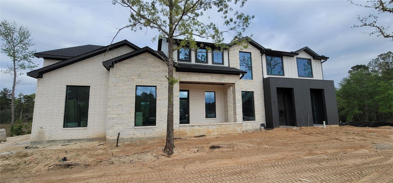 In-progress construction of a new home in , Montgomery, TX (Image 3).
