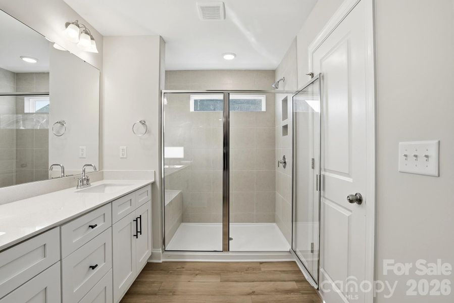 Furnished interior view inside a new home in Harrisburg Village, Harrisburg (Image 12).
