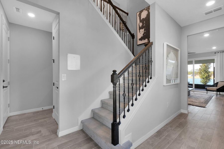 Furnished interior view inside a new home in The Preserve at Bannon Lakes, St. Augustine (Image 12).