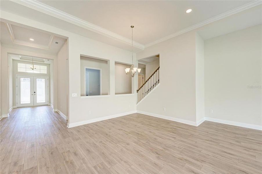 Spacious, unfurnished interior of a new home in Crosswind Point, Parrish (Image 31). Spacious, unfurnished interior of a new home in Crosswind Point, Parrish (Image 31).