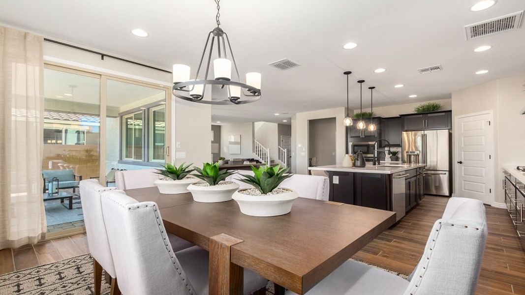 Furnished interior view inside a new home in Stonehaven, Glendale (Image 18).
