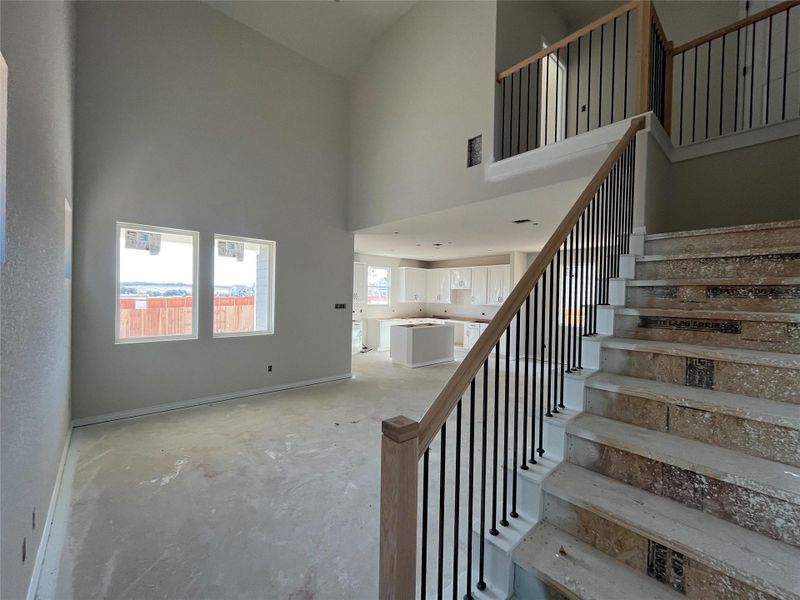 In-progress construction of a new home in The Homestead at Lariat, Liberty Hill, TX (Image 22). In-progress construction of a new home in The Homestead at Lariat, Liberty Hill, TX (Image 22).