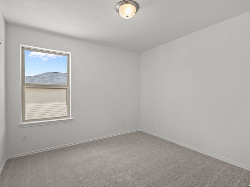 Spacious, unfurnished interior of a new home in Meadows at Oak Creek, San Antonio (Image 37). Spacious, unfurnished interior of a new home in Meadows at Oak Creek, San Antonio (Image 37).