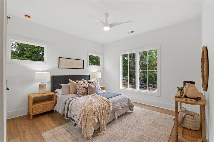 Furnished interior view inside a new home in , Roswell (Image 33).