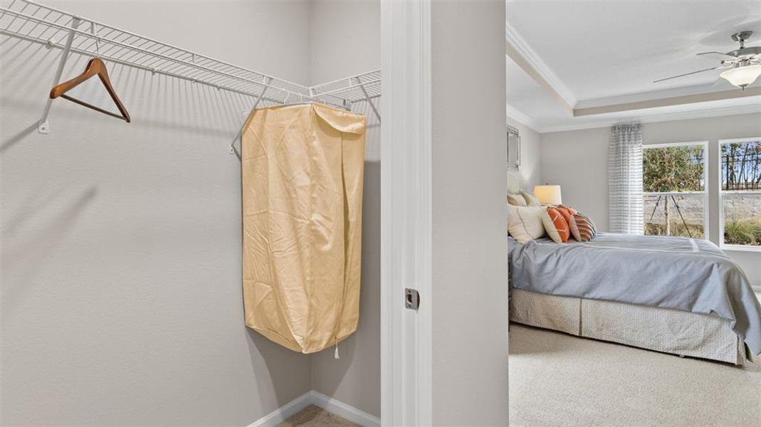 Furnished interior view inside a new home in Sawmill Branch, Palm Coast (Image 32).