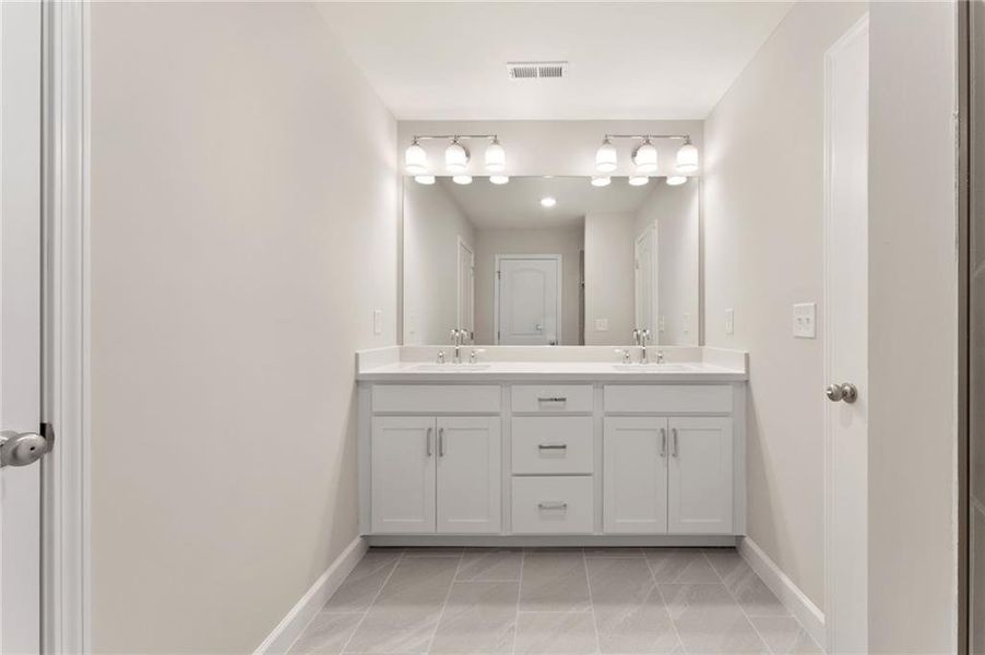 Furnished interior view inside a new home in Townes at South Main, Kennesaw (Image 7).