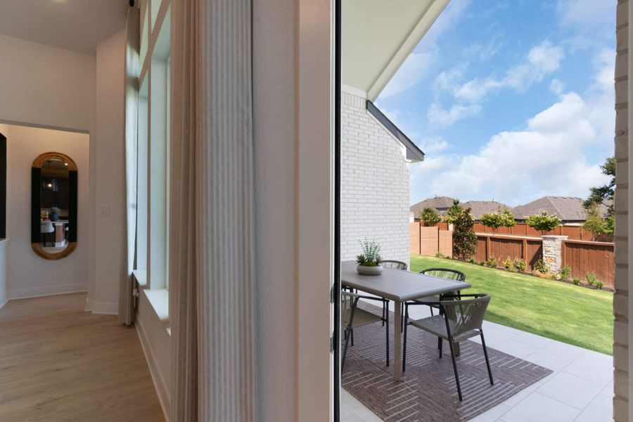 Furnished interior view inside a new home in Highland Village, Georgetown (Image 56). Furnished interior view inside a new home in Highland Village, Georgetown (Image 56).