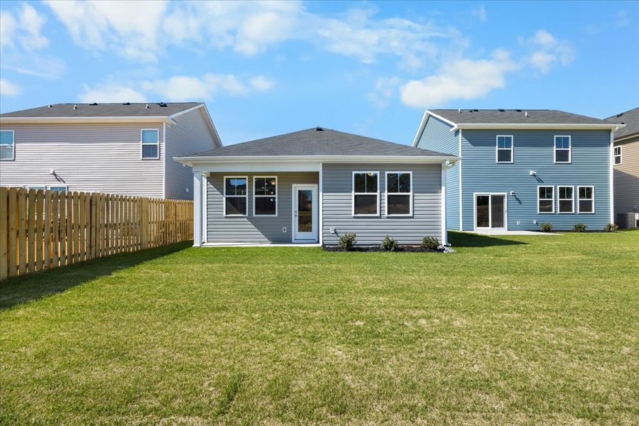 Exterior details and patio area of a home in Windsor, North Augusta (Image 3).