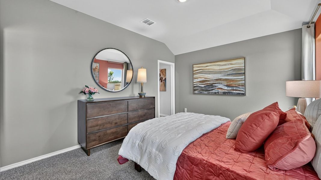 Furnished interior view inside a new home in The Hills at Reunion, Newark (Image 17).
