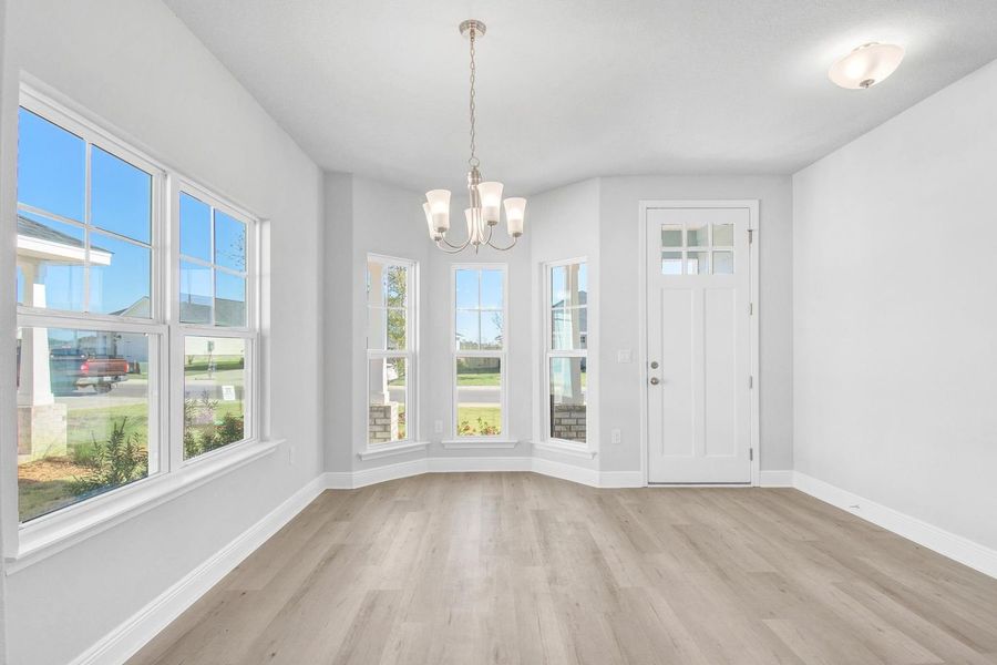 Spacious, unfurnished interior of a new home in The Bluffs at Lafayette, Freeport (Image 12). Spacious, unfurnished interior of a new home in The Bluffs at Lafayette, Freeport (Image 12).
