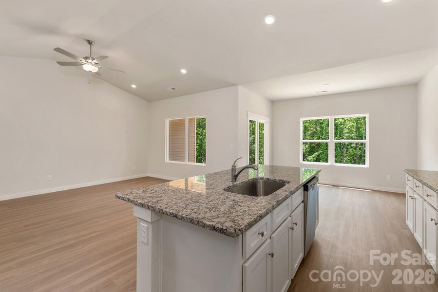 Furnished interior view inside a new home in Knights Bridge, Richburg (Image 4).