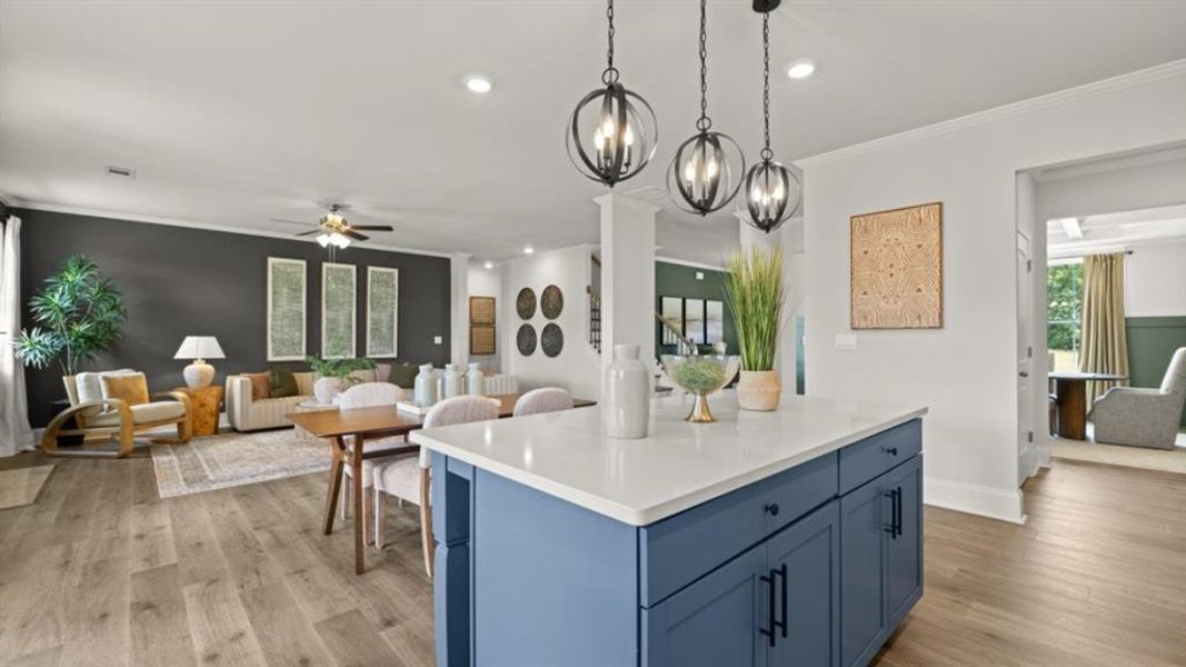 Furnished interior view inside a new home in Hamptons at Riverwood East, Dallas (Image 57). Furnished interior view inside a new home in Hamptons at Riverwood East, Dallas (Image 57).