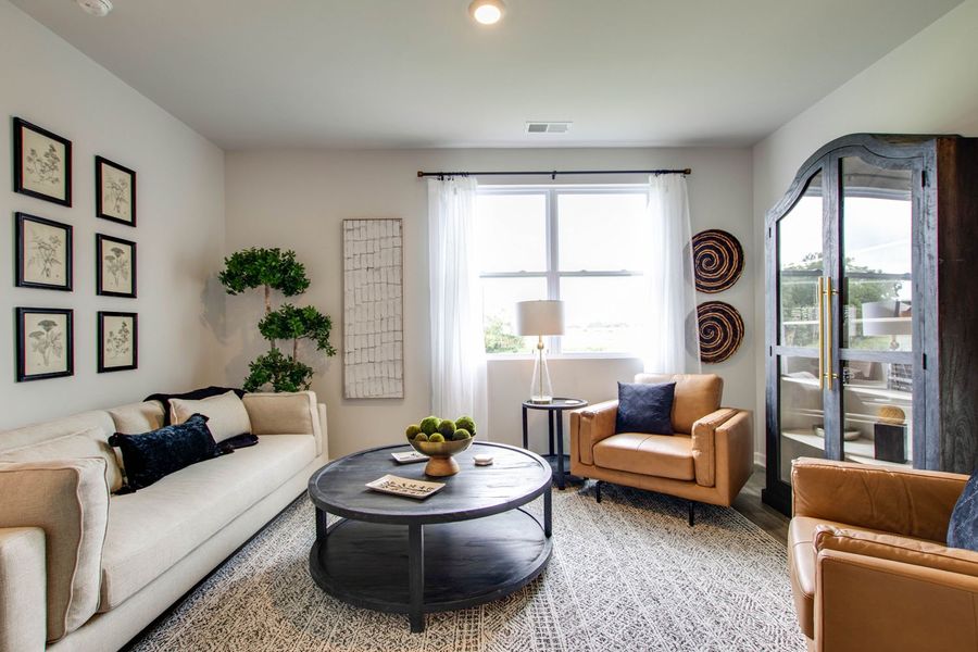 Representative furnished interior of a home built from the CALI by D.R. Horton in Hartmann Crossing, Lebanon (Image 13).