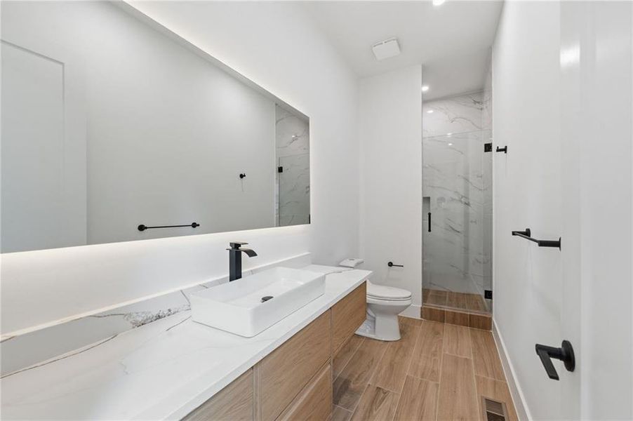Furnished interior view inside a new home in , Canton (Image 10).