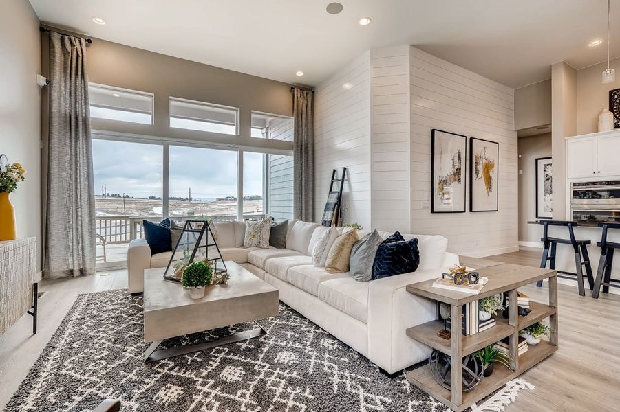 Furnished interior view inside a new home in Parterre, Thornton (Image 10).