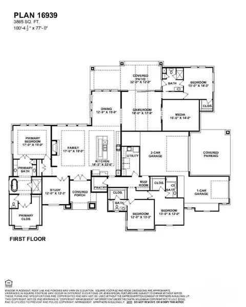 2D floor plan layout of this home in Bentwood Farms, Montgomery, TX (Image 2). 2D floor plan layout of this home in Bentwood Farms, Montgomery, TX (Image 2).