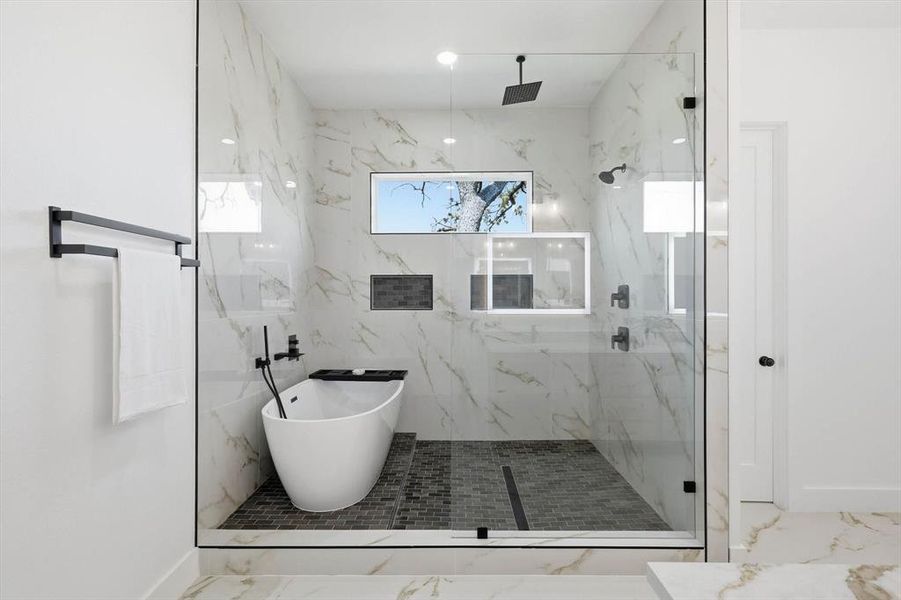 Furnished interior view inside a new home in , Denton (Image 18).