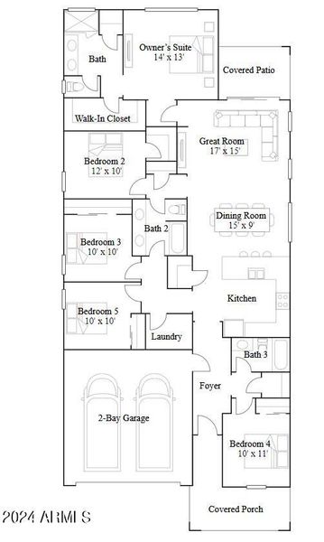 Ocotillo floor plan