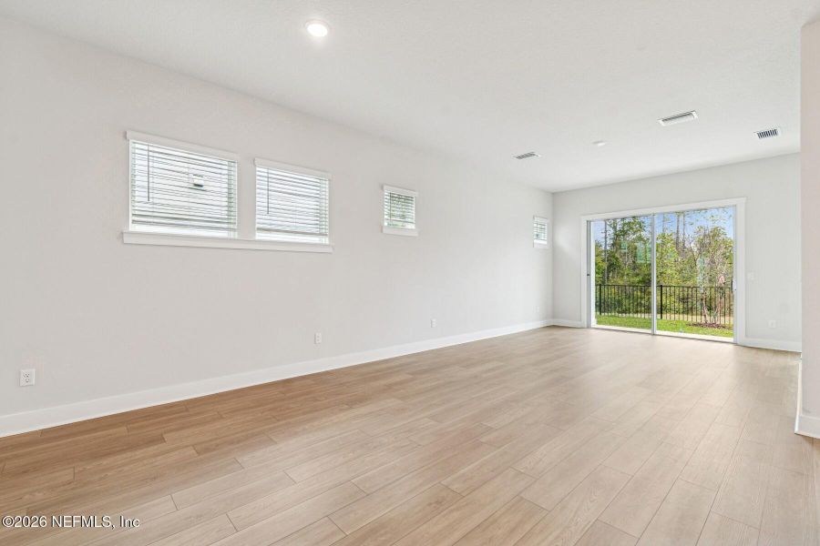 Spacious, unfurnished interior of a new home in Kettering at eTown - Paired Villas, Jacksonville (Image 15).