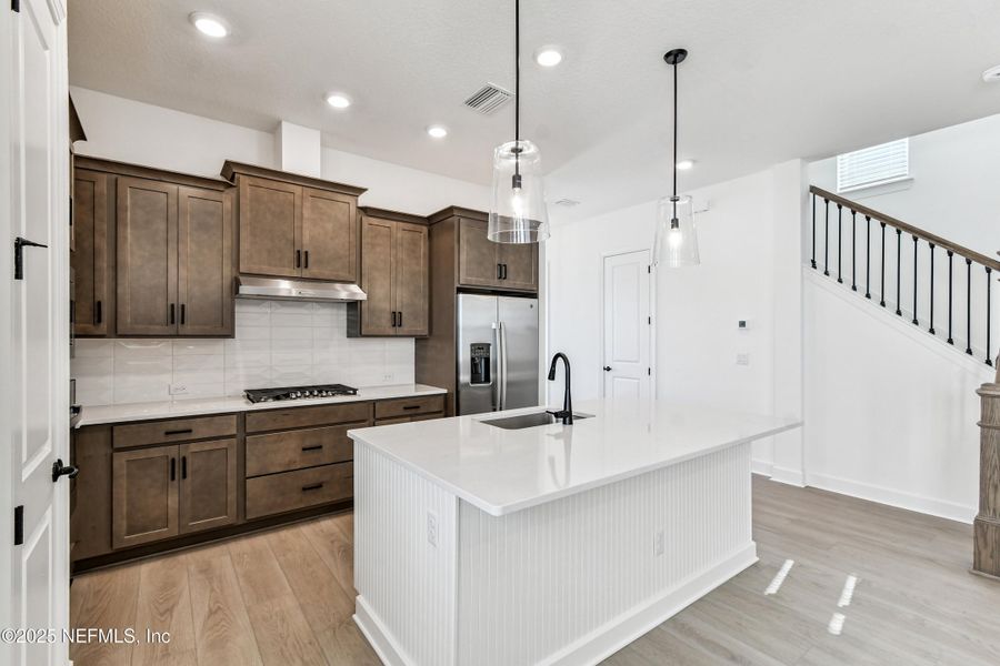 Furnished interior view inside a new home in , Jacksonville (Image 8).