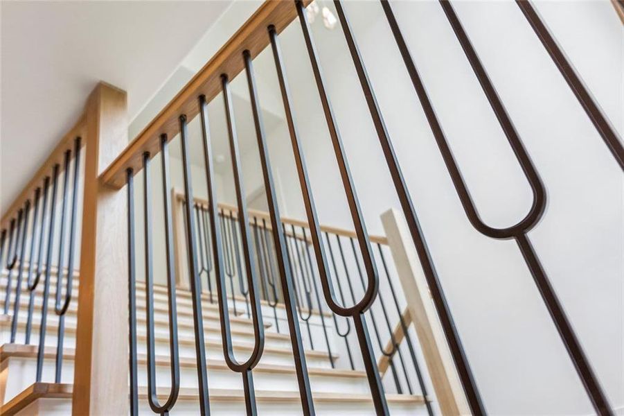 Close-up of interior finishes inside a home in , Atlanta (Image 20).