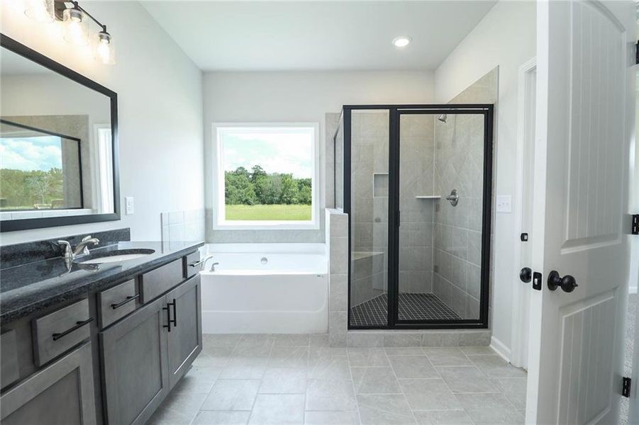 Furnished interior view inside a new home in Harmony Farms, Eatonton (Image 6).