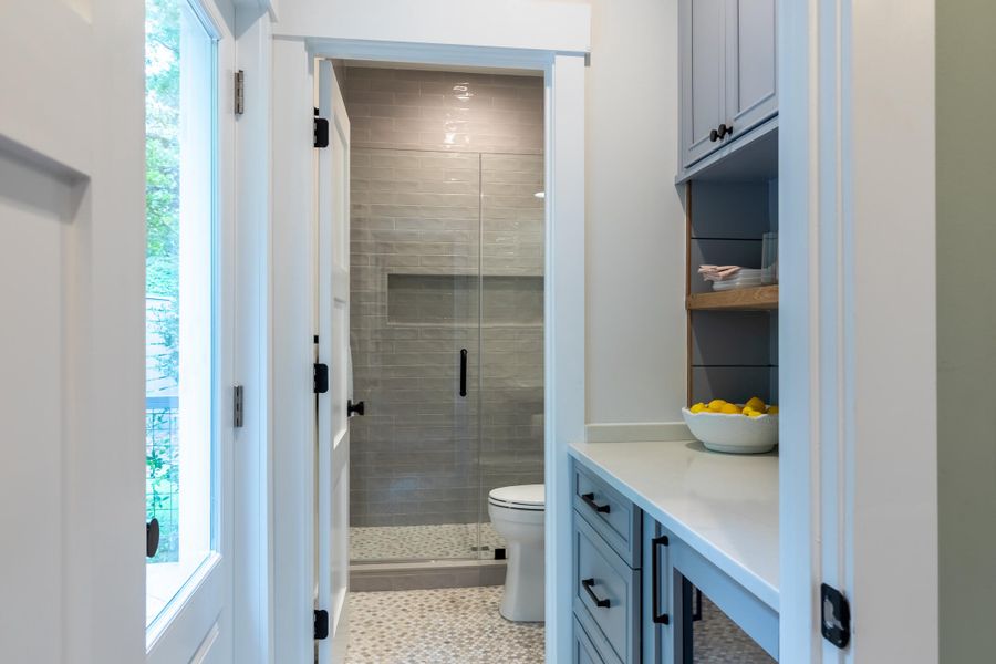 Furnished interior view inside a new home in , Charleston (Image 5).