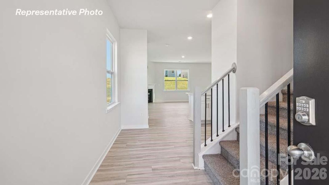 Spacious, unfurnished interior of a new home in Clark Creek Landing, Lincolnton (Image 24).