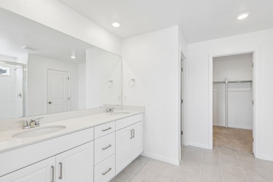Furnished interior view inside a new home in The Town Collection at Independence, Elizabeth (Image 9).