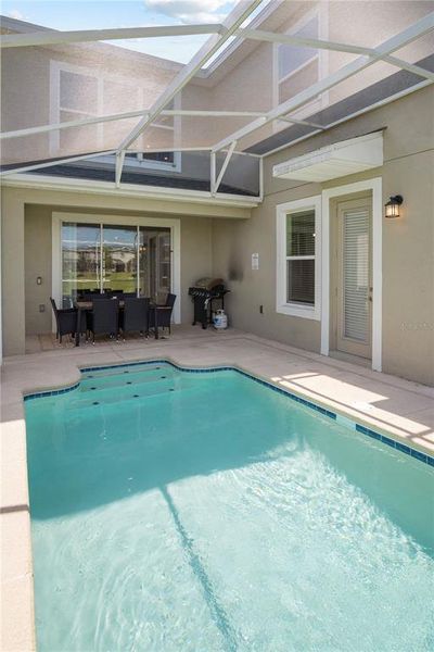 Exterior details and patio area of a home in , Davenport (Image 22).