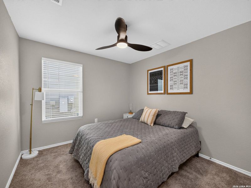 Furnished interior view inside a new home in Mission del Lago, San Antonio (Image 16).