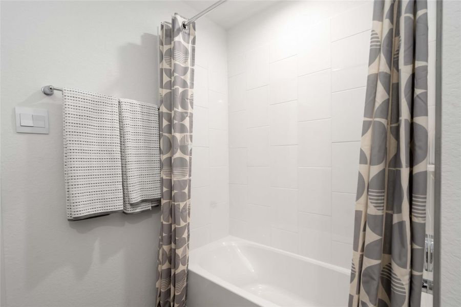 Furnished interior view inside a new home in Alaia Crossing, Houston (Image 22).