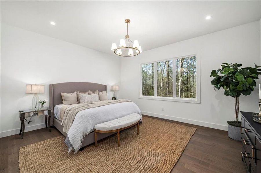 Furnished interior view inside a new home in , Acworth (Image 6).