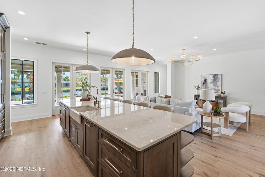 Furnished interior view inside a new home in , Ponte Vedra Beach (Image 14).